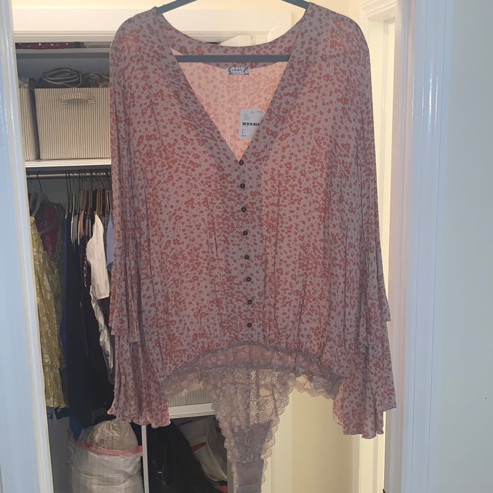 Free People Bodysuit